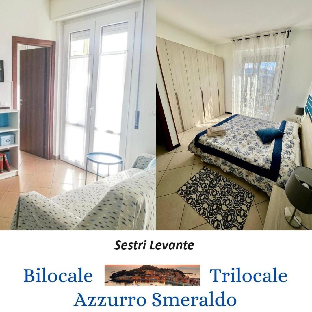 Appartamenti Azzurro Smeraldo Сестри Леванте Екстериор снимка